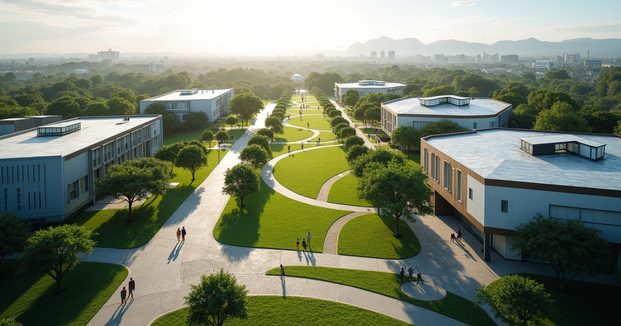 Vista aérea do Parque Tecnológico de São José dos Campos.