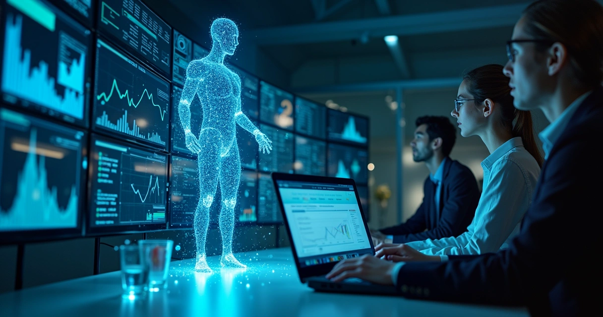 IA e big data processando dados em solução Totvs