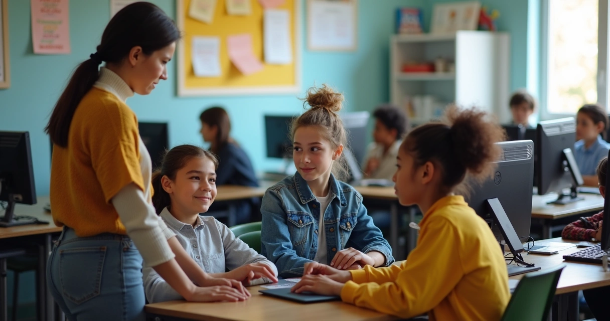 Projeto social da Totvs incentivando a educação