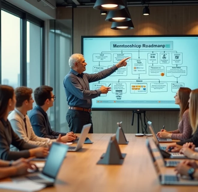 Como criar programas de mentoria interna para startups