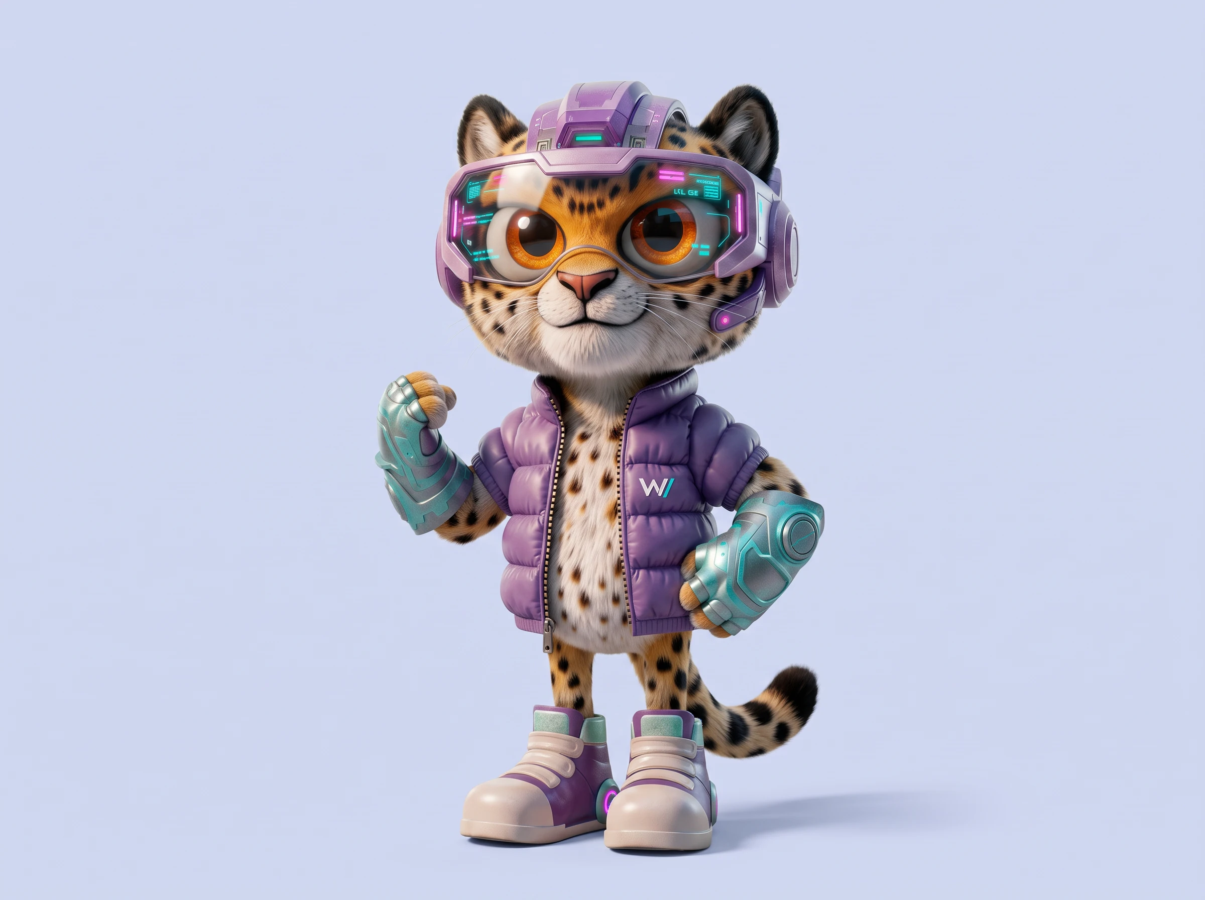 Teca, mascote da WeeUP